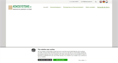 Desktop Screenshot of kokosystems.fr