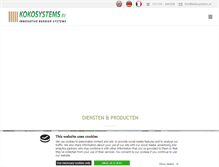 Tablet Screenshot of kokosystems.nl